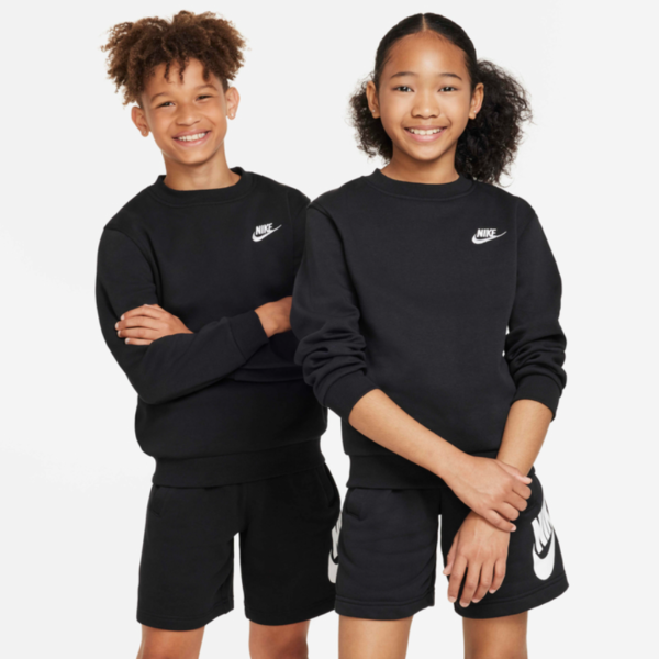 Nike Sportswear Club Fleece Big Kids' Sweatshirt FD3006-010