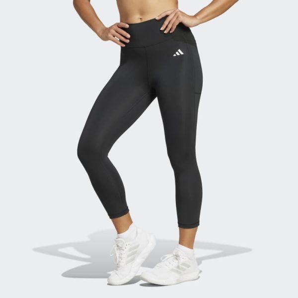 Adidas Optime Essentials Stash 3/4 Leggings – Women IY9243