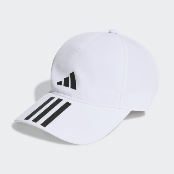 Adidas 3-Stripes AEROREADY Running Training Baseball Cap HT2043