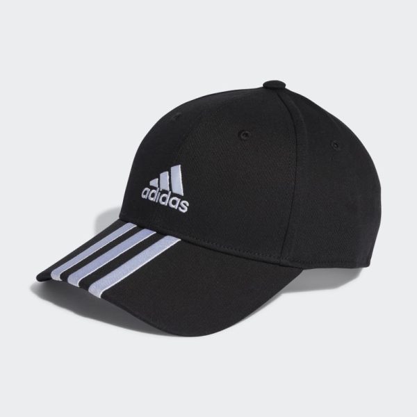 Adidas 3‑Stripes Cotton Twill Baseball Cap IB3242