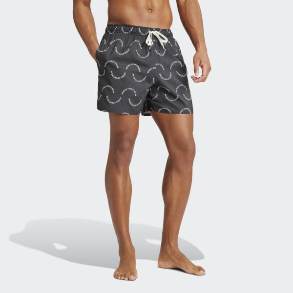 Adidas Wave Logo CLX Swim Shorts IT8599