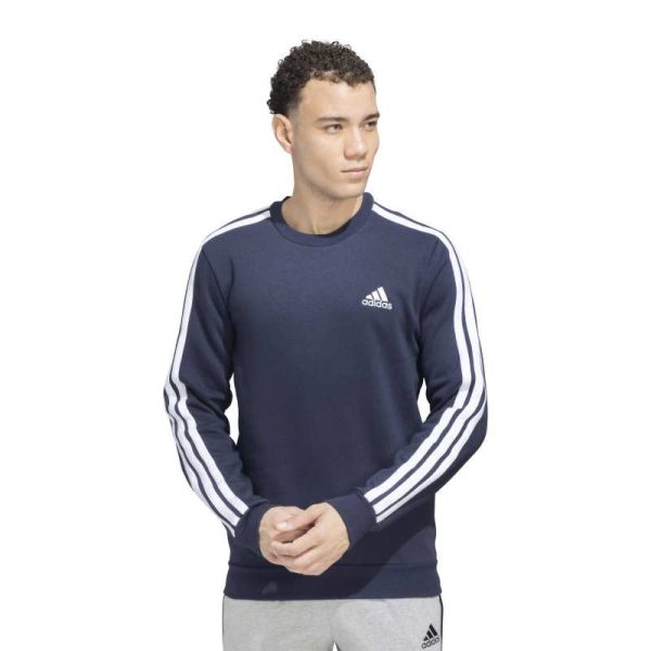 Adidas Essentials Fleece 3-Stripes Sweatshirt GK9111