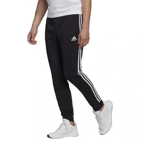 Adidas Essentials French Terry Tapered Cuff 3-Stripes Pants GK8831