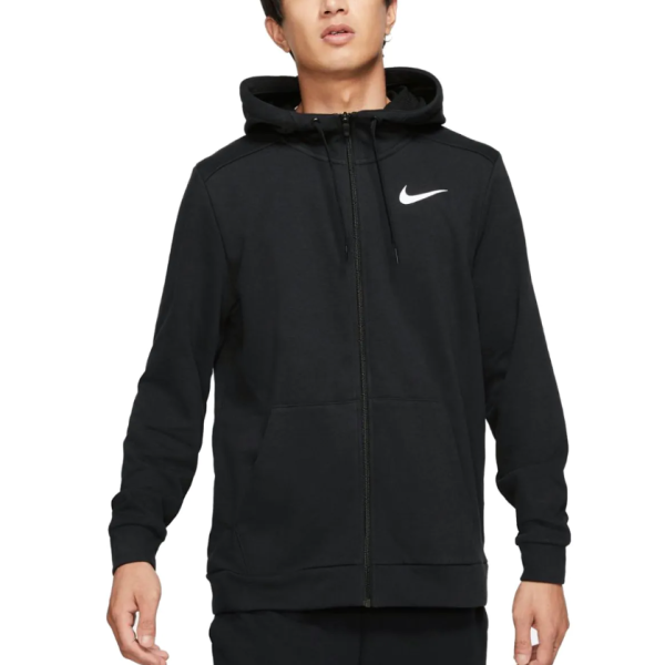 Nike Dry Men's Dri-FIT Hooded Fitness Full-Zip Hoodie CZ6376-010
