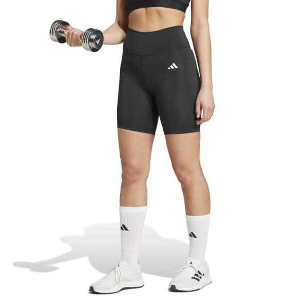 Adidas Optime Essentials Stash Pocket 7-Inch Short Leggings IT2281