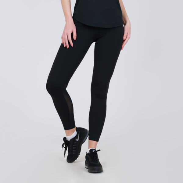 Nike One Women's Mid-Rise 7/8 Mesh-Paneled Leggings DD0249-010
