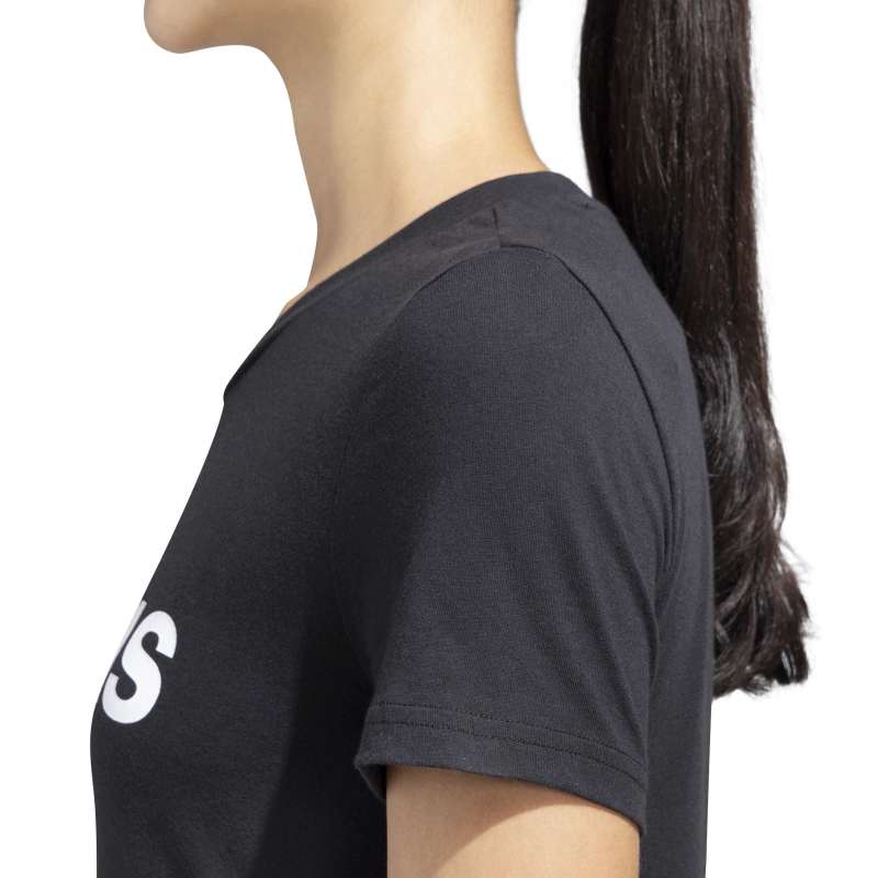DP2361_10_APPAREL_On Model_Detail View 2_white Adidas Essentials Linear Slim Tee DP2361 – 5