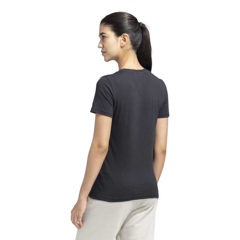 DP2361_6_APPAREL_On Model_Back View_white Adidas Essentials Linear Slim Tee DP2361 – 2