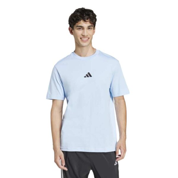 Adidas Essentials Small Logo Single Jersey Tee JF1101