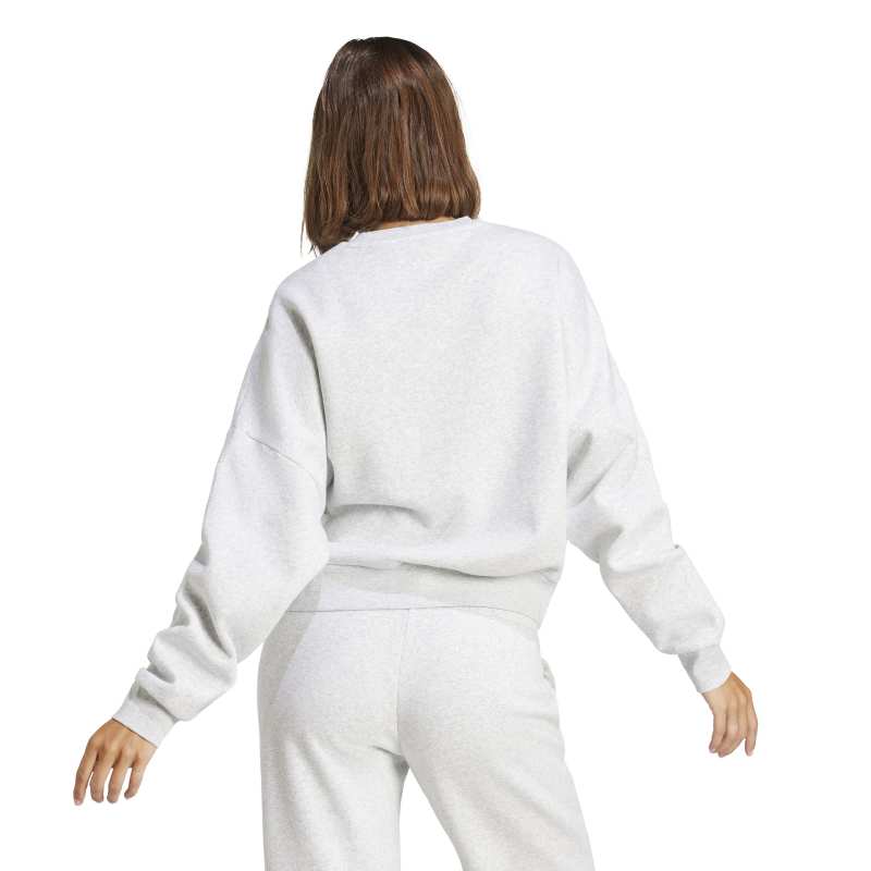JI6060_3_APPAREL_On Model_Back View_white Adidas Essentials Small Logo Feelcozy Sweatshirt JI6060 – 2