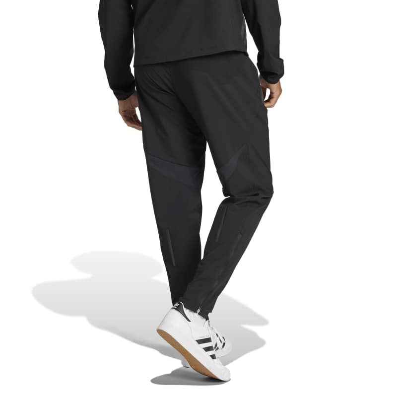 JM8886_3_APPAREL_On Model_Back View_white Adidas Tiro 25 Pro Vis Tech Travel Pants JM8886 – 2