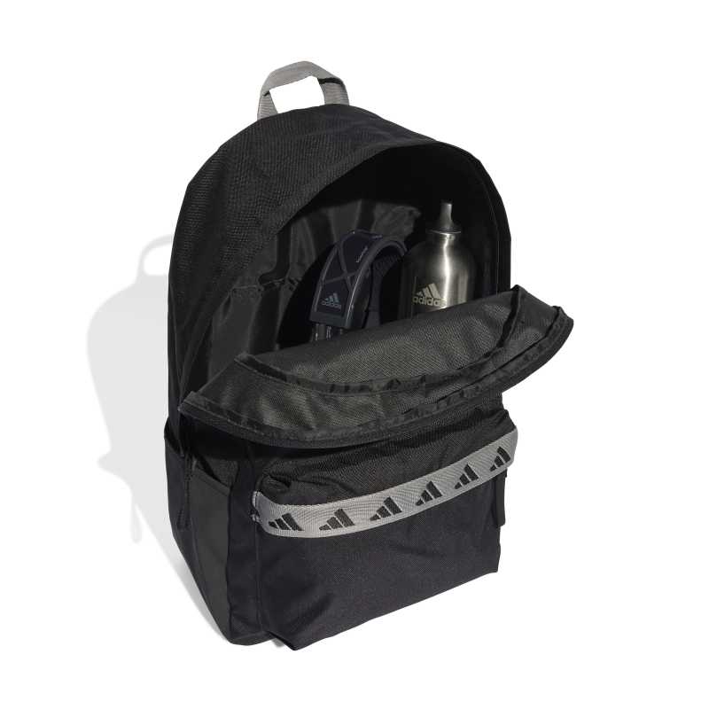 JY1058_4_HARDWARE_Photography_Front Inside View_white Adidas Classic Tape Backpack JY1058 – 4