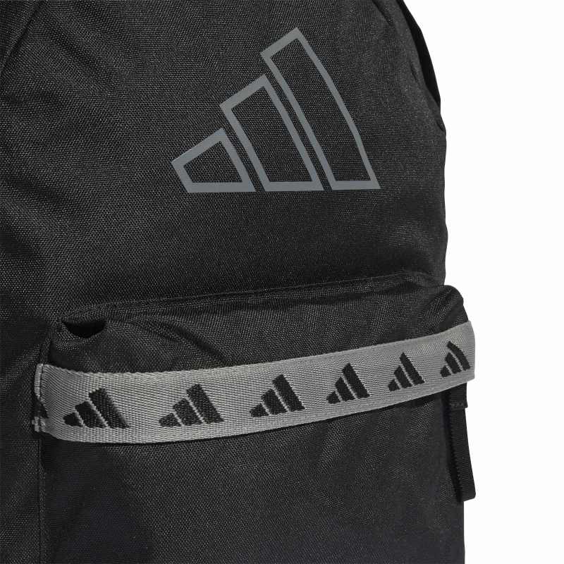 JY1058_5_HARDWARE_Photography_Detail View 1_white Adidas Classic Tape Backpack JY1058 – 5