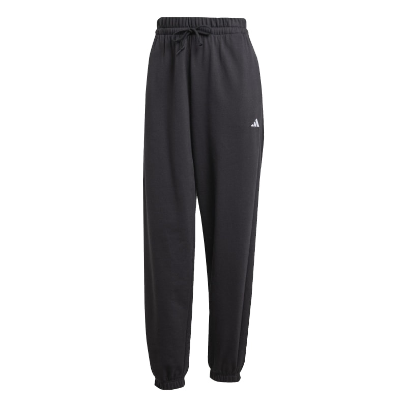 JD7999_2_APPAREL_Photography_Front View_white Adidas Essentials Small Logo French Terry Cuffed Pants JD7999 – 5