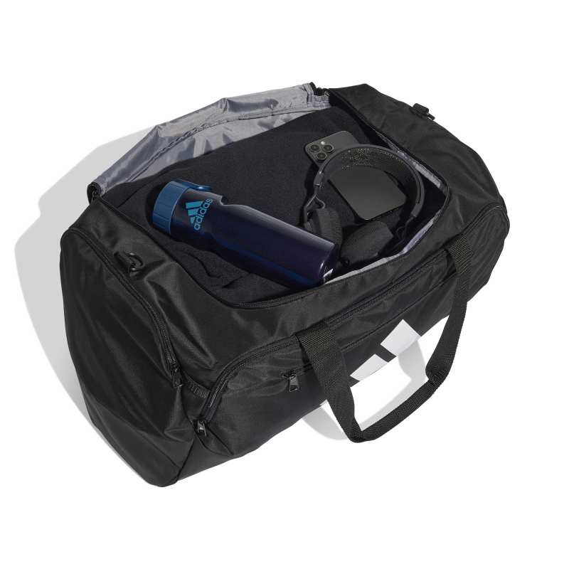 JZ0607_4_HARDWARE_Photography_Front Inside View_white Adidas Training Defender Duffle Medium JZ0607 – 4