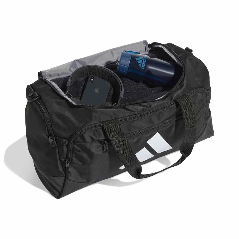 JZ0608_4_HARDWARE_Photography_Front Inside View_white Adidas Training Defender Duffle JZ0608 – 4